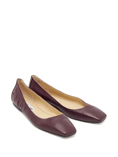 Pre-owned Jimmy Choo Leather Ballet Flats