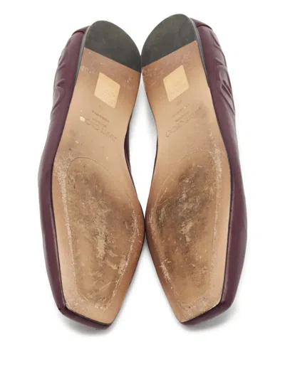 Pre-owned Jimmy Choo Leather Ballet Flats