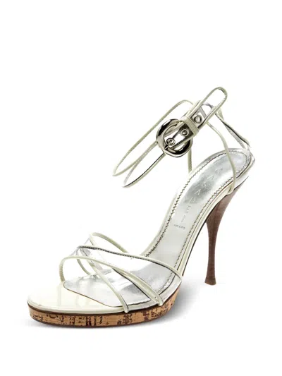 Pre-owned Casadei Vintage  115mm Leather Sandals