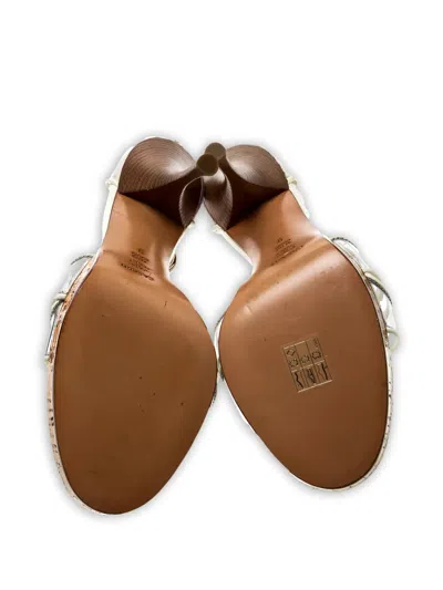 Pre-owned Casadei Vintage  115mm Leather Sandals