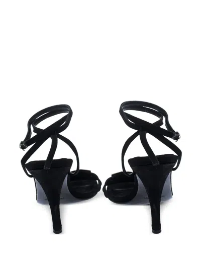 Pre-owned Sergio Rossi Vintage  105mm Suede Sandals
