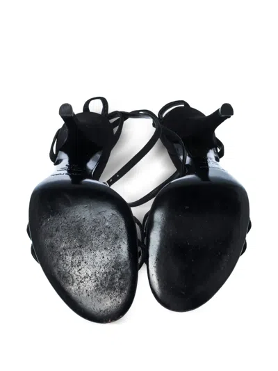 Pre-owned Sergio Rossi Vintage  105mm Suede Sandals
