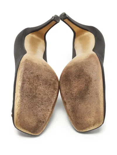 Pre-owned Louis Vuitton 105mm Vitala Pumps