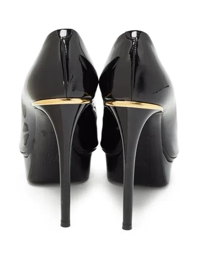 Pre-owned Louis Vuitton Platform Peep-toe Heels