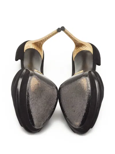 Pre-owned Louis Vuitton 110mm Suede Pumps