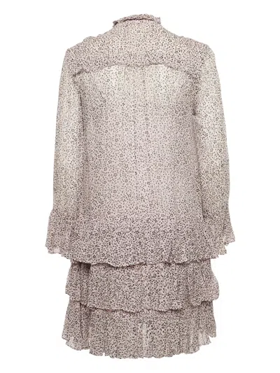 Pre-owned Zadig & Voltaire  Floral-print Tiered Dress