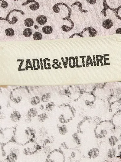 Pre-owned Zadig & Voltaire  Floral-print Tiered Dress