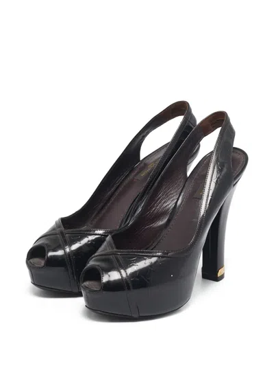 Pre-owned Louis Vuitton 125mm Leather Heeled Pumps