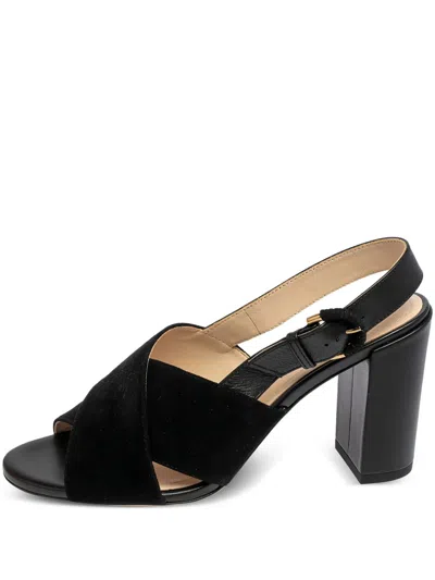 Pre-owned Tod's Vintage  90mm Slingback Sandals