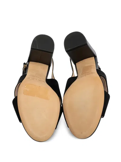 Pre-owned Tod's Vintage  90mm Slingback Sandals