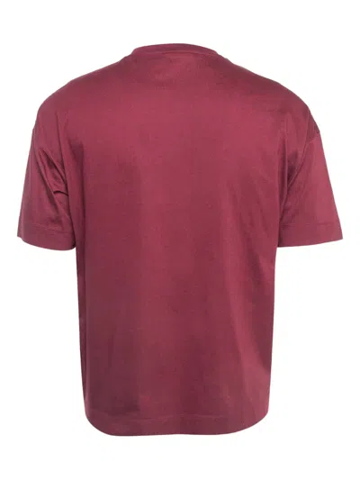 Pre-owned Emporio Armani Embroidered T-shirt