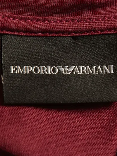 Pre-owned Emporio Armani Embroidered T-shirt