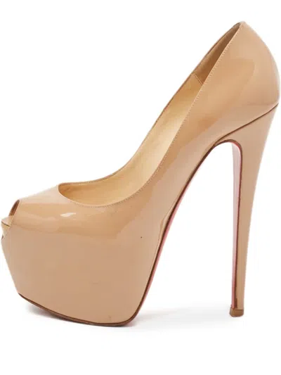 Pre-owned Christian Louboutin 160mm Leather Pumps