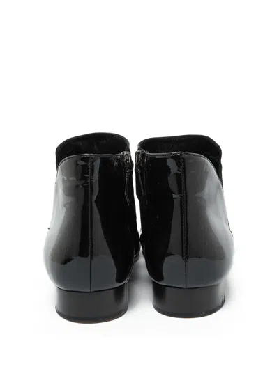 Pre-owned Miu Miu Patent-finish Ankle Boots