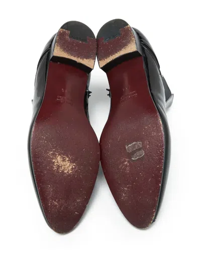 Pre-owned Miu Miu Patent-finish Ankle Boots