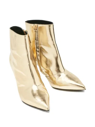 Pre-owned Balenciaga 80mm Leather Boots