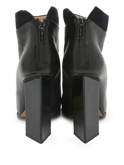 Pre-owned Jimmy Choo 110mm Block-heel Ankle Boots