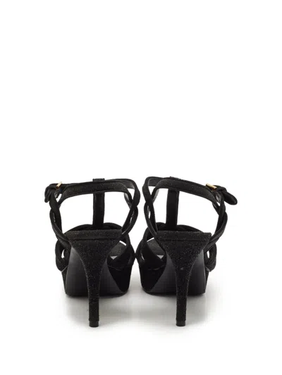 Pre-owned Saint Laurent 110mm Tribute Sandals