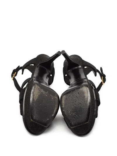 Pre-owned Saint Laurent 110mm Tribute Sandals