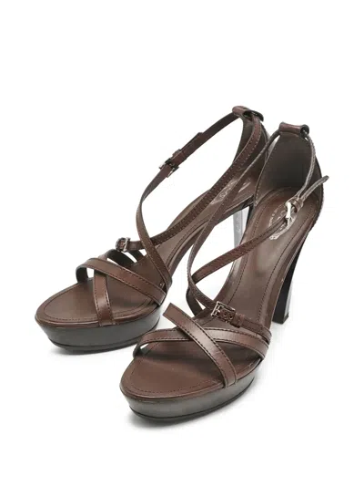 Pre-owned Tod's Vintage  110mm Strappy Sandals