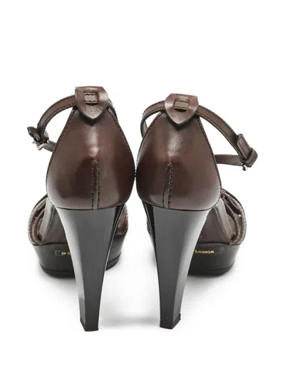 Pre-owned Tod's Vintage  110mm Strappy Sandals