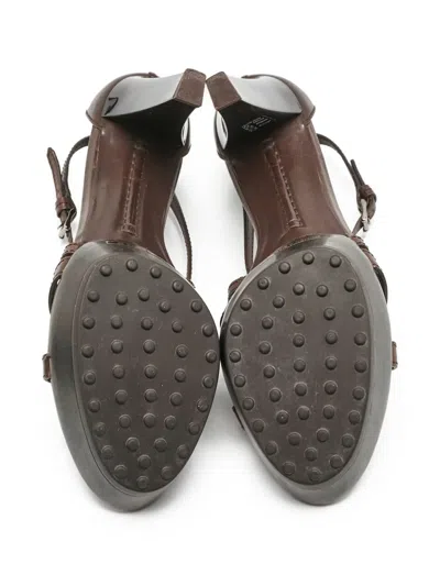 Pre-owned Tod's Vintage  110mm Strappy Sandals