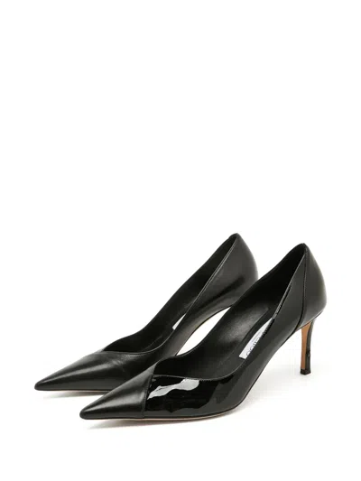 Pre-owned Jimmy Choo 75mm Patent-leather Pumps