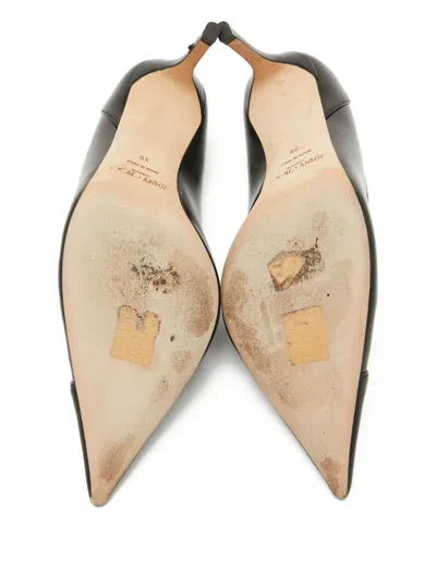 Pre-owned Jimmy Choo 75mm Patent-leather Pumps