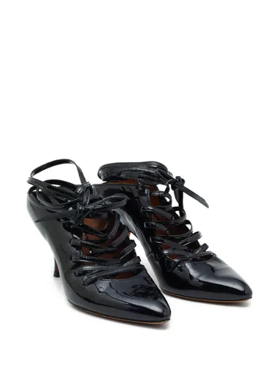 Pre-owned Givenchy 80mm Patent-leather Pumps