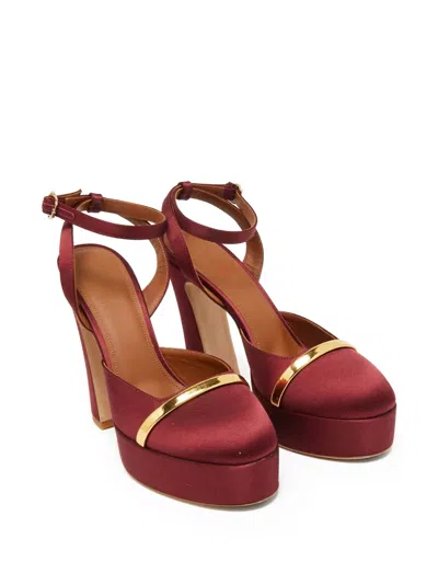 Pre-owned Malone Souliers  100mm Platform Sandals