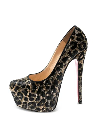 Pre-owned Christian Louboutin 155mm Daffodile Pumps