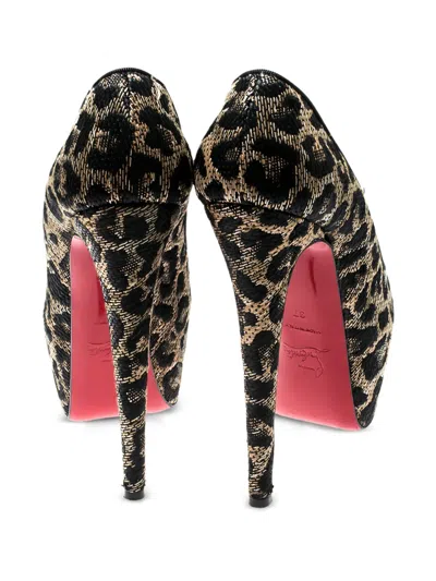 Pre-owned Christian Louboutin 155mm Daffodile Pumps