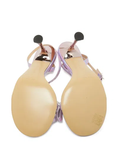 Pre-owned Mach&mach Leather Heeled Sandals