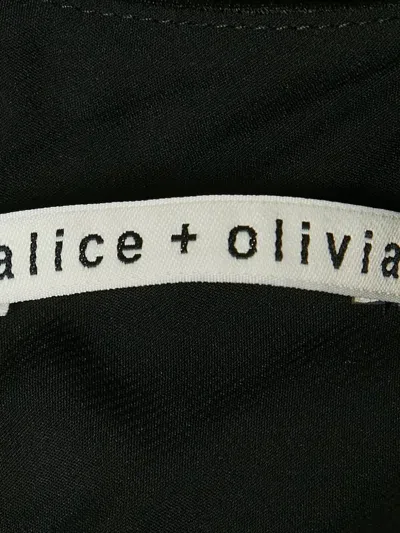 Pre-owned Alice And Olivia  Satin Slip Dress