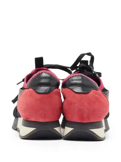 Pre-owned Balenciaga Race Runner Sneakers In Black