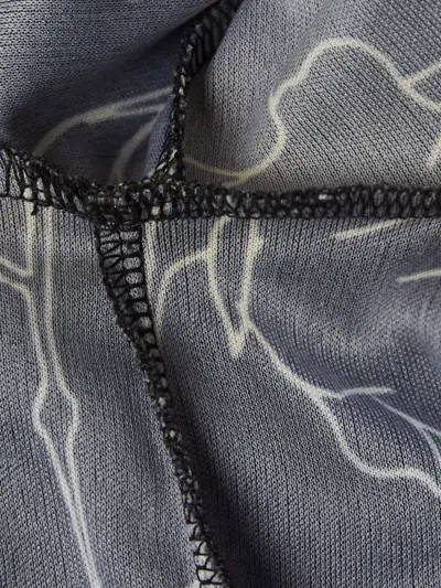 Pre-owned Valentino Floral-print Long-sleeve Dress