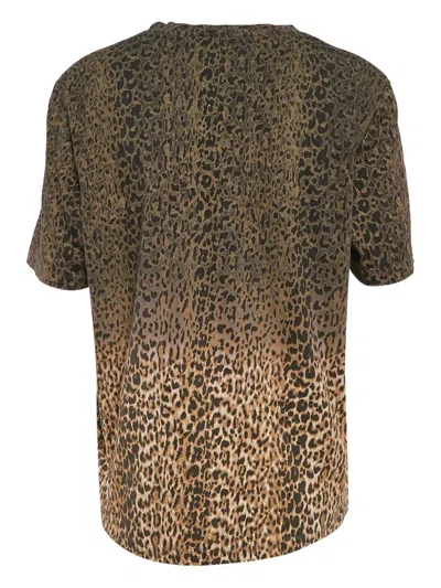 Pre-owned Saint Laurent Animal-print T-shirt