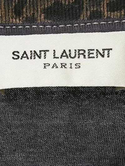 Pre-owned Saint Laurent Animal-print T-shirt