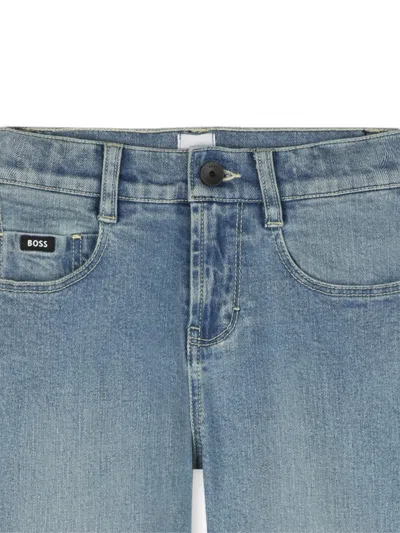 Bosswear Light-wash Jeans In Blue
