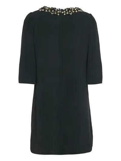 Pre-owned Dolce & Gabbana Beaded Embellished Dress