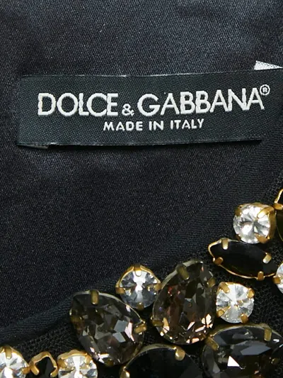 Pre-owned Dolce & Gabbana Beaded Embellished Dress