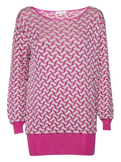 Pre-owned Etro Lurex-knit Sweater