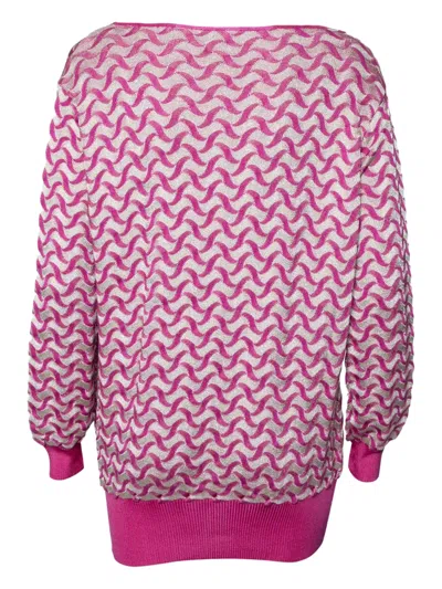 Pre-owned Etro Lurex-knit Sweater
