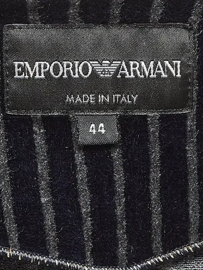 Pre-owned Emporio Armani Pinstripe Tailored Suit In Blue