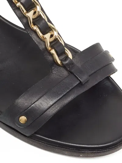 Pre-owned Ferragamo Chain-detail Sandals