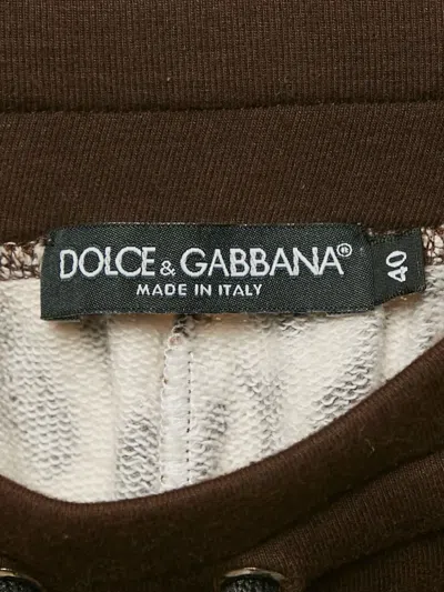 Pre-owned Dolce & Gabbana Leopard-print Leggings