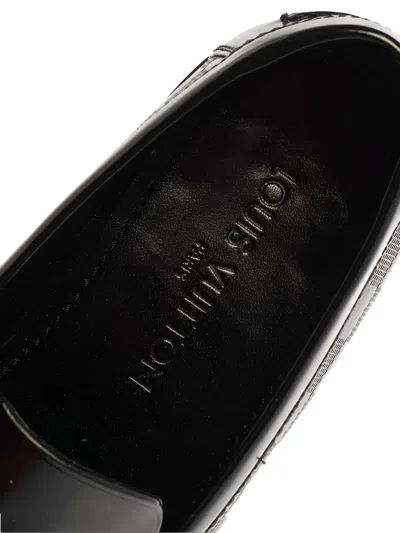 Pre-owned Louis Vuitton Major Loafers In Black