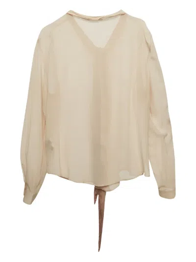 Pre-owned Roberto Cavalli Vintage Silk Blouse