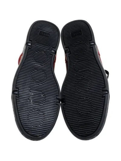 Pre-owned Gucci Leather Sneakers
