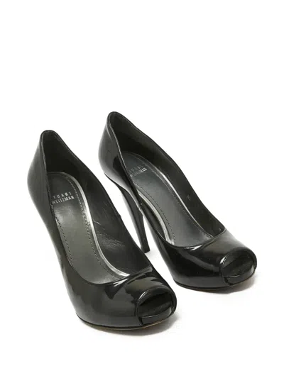 Pre-owned Stuart Weitzman 120mm Leather Pumps In Black